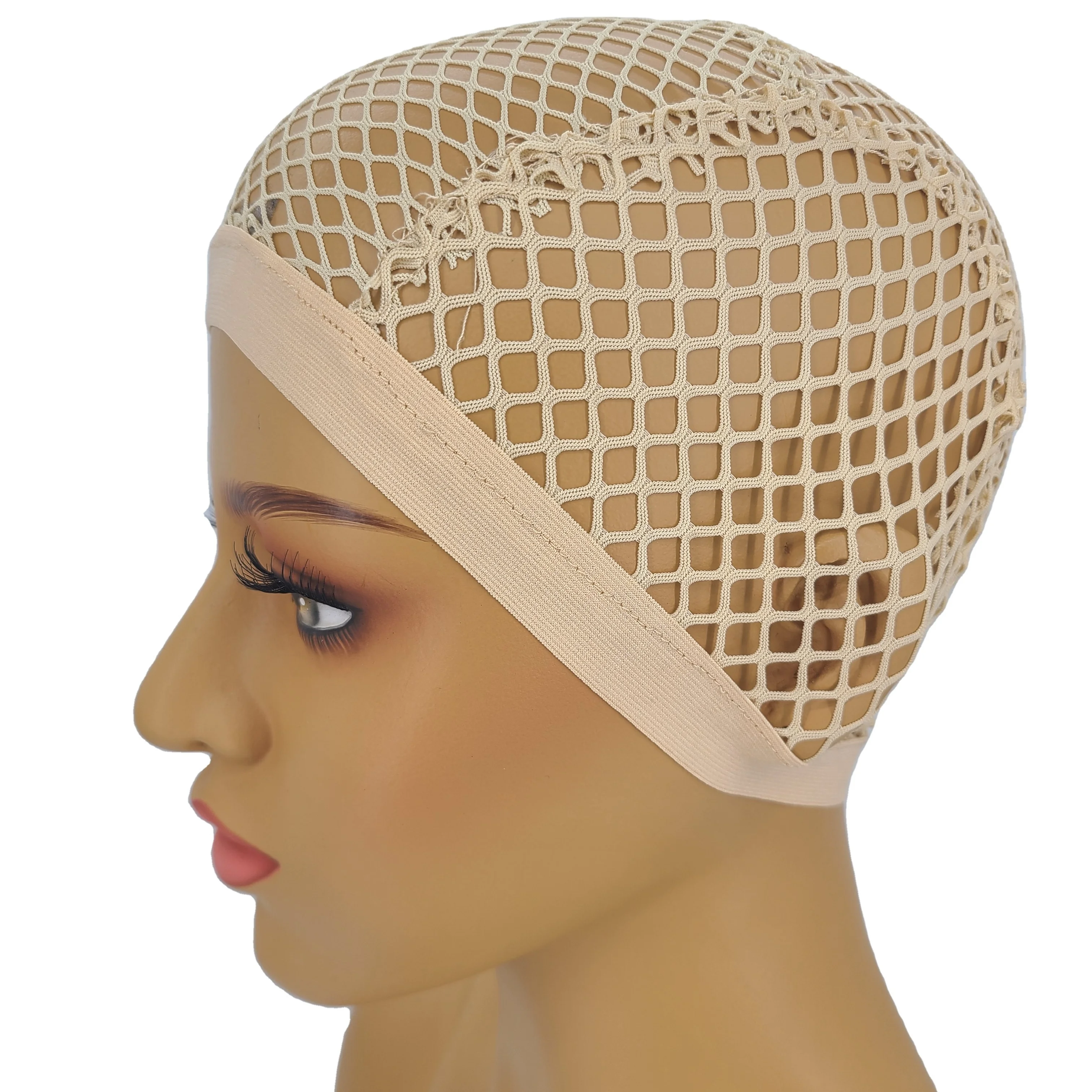 Wholesale Braid Hair Net Crochet Wig Cap For Women Mesh Dome Cap For making wigs