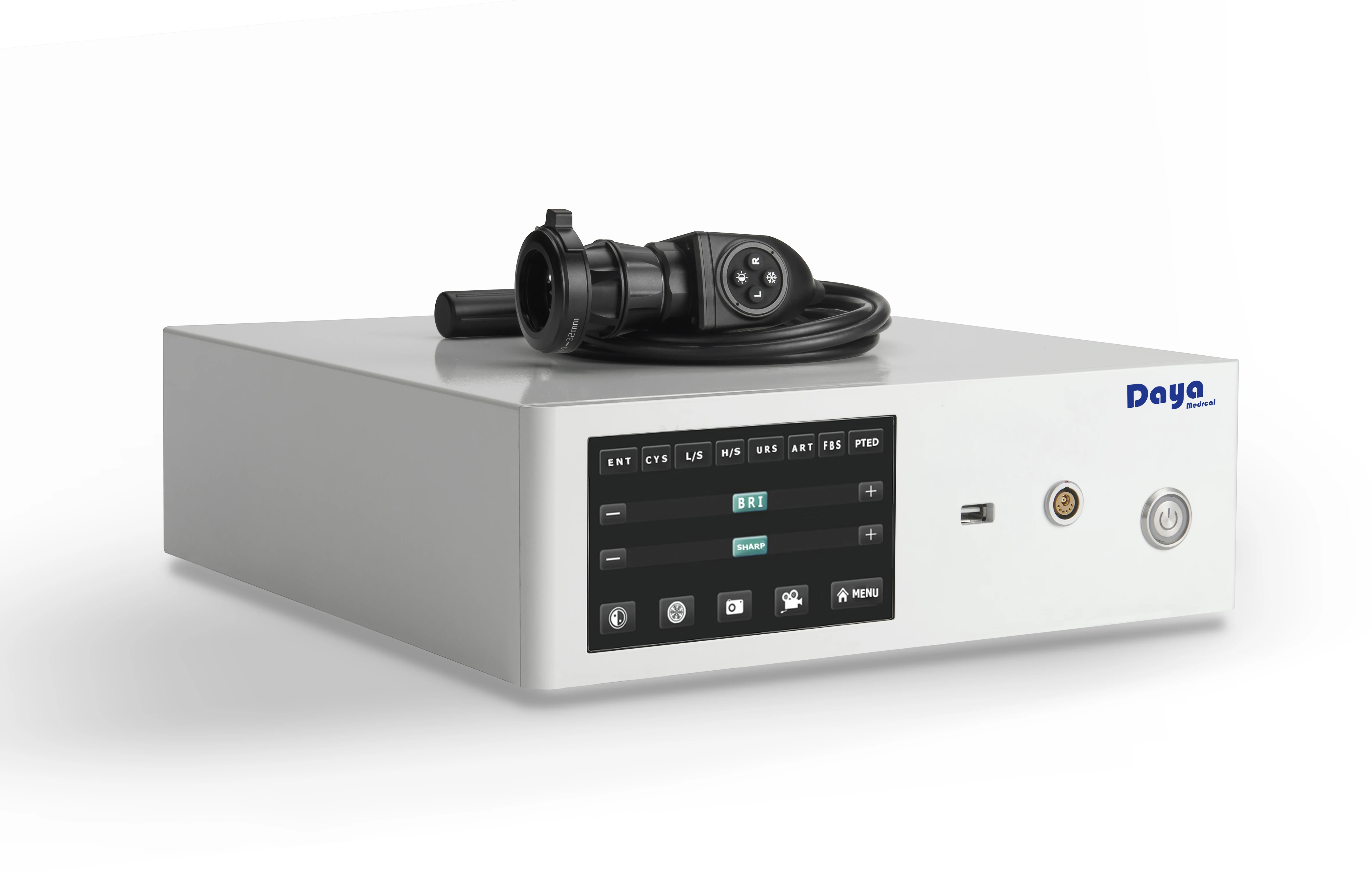 4K HD Medical Laparoscope Gynecological Endoscope Camera with Fiber Optic Light source and USB Record