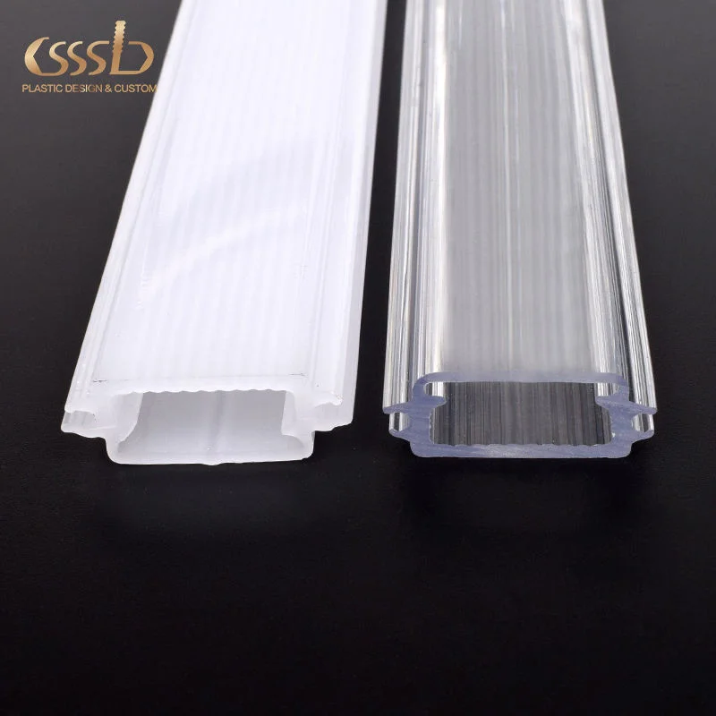 Plastic Led Diffuser Pc Lampshade Covers Extrusion Cover