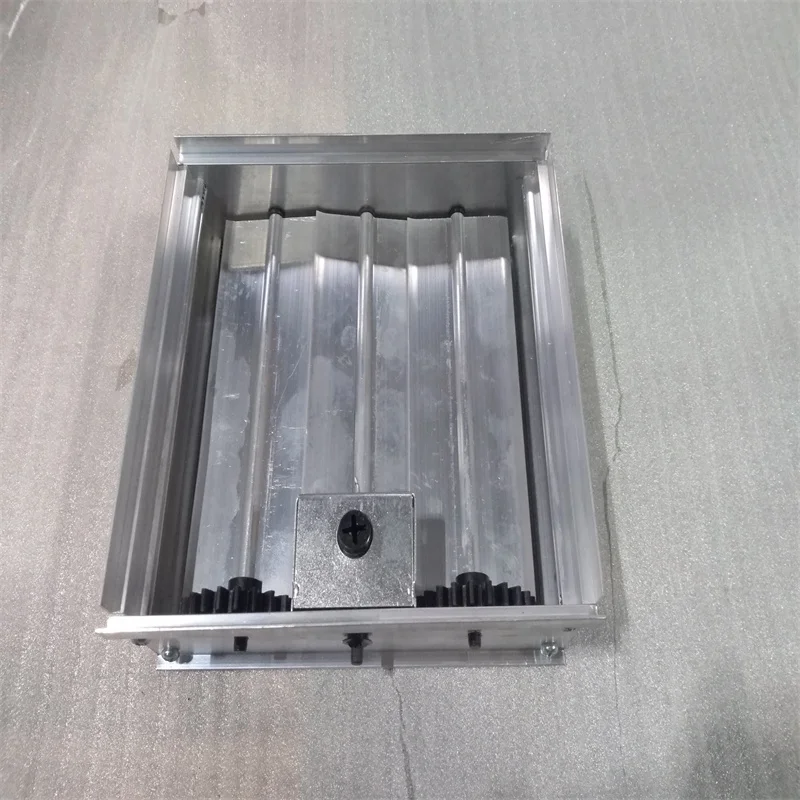Air duct supply air diffuser damper aluminum adjustable gear control opposed blade damper
