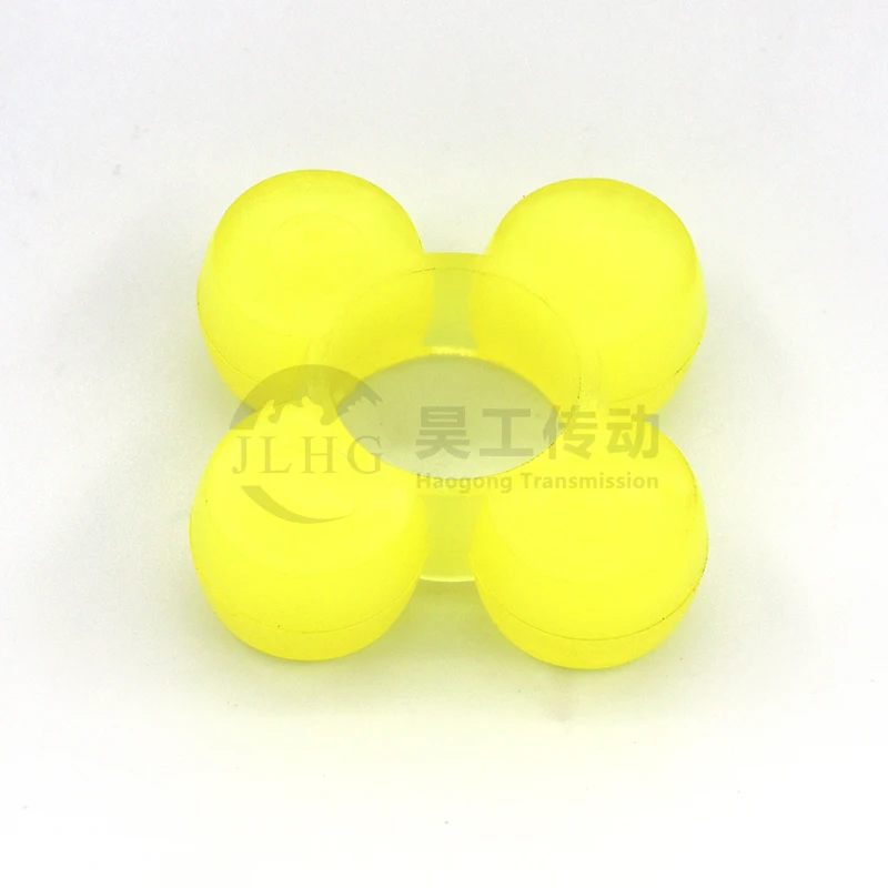 MT coupling plum blossom pad rubber elastic block polyurethane plum blossom buffer pad hexagonal ML plum blossom washer