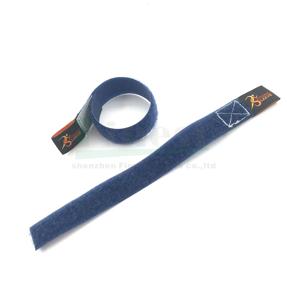 Красочные кабельные стяжки на липучке с логотипом