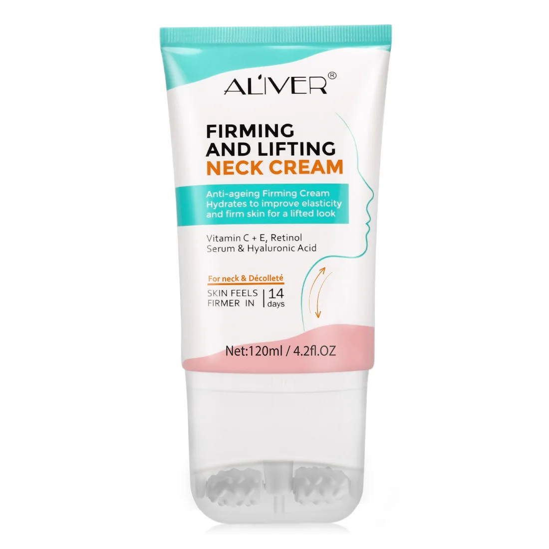OEM Private Label Natural Organic Neck Whitening Cream Anti Aging Lifting Firming Skin Care Massage Neck Cream
