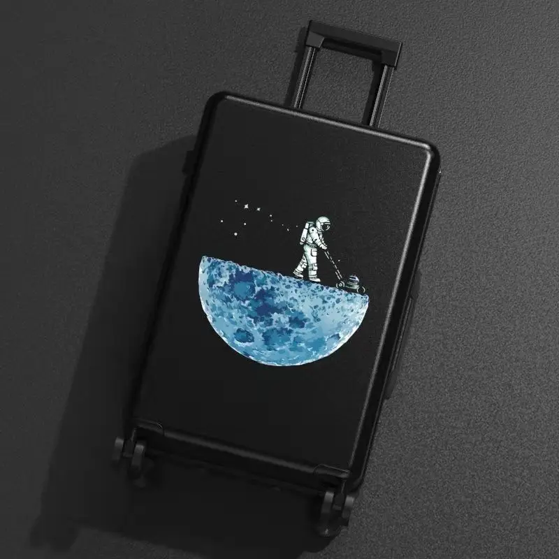 Astronauts luggage Suitcase Luggage Pp cartoon travel password box student small fresh trolley case suitcase men and women
