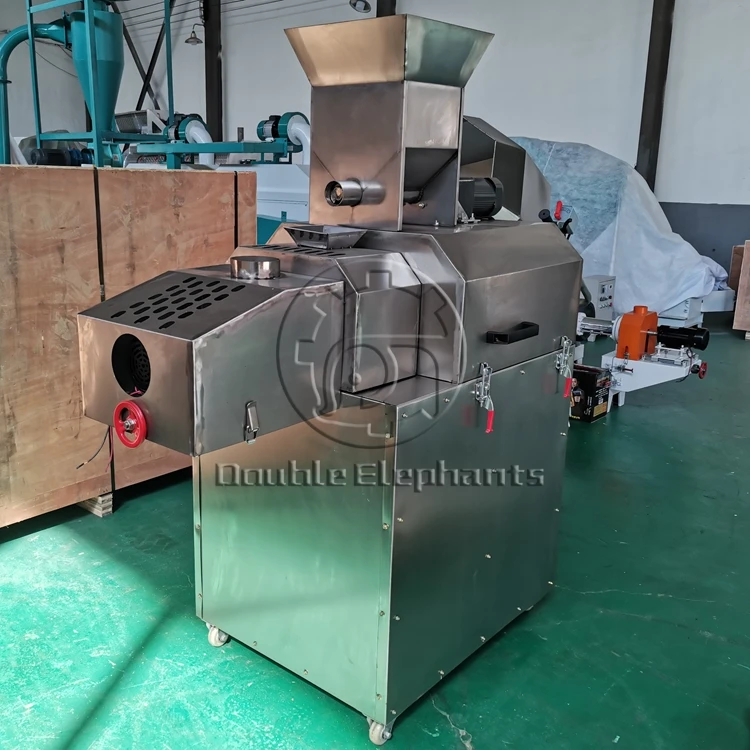 Factory directly high quality single screw corn puff snack food extruder machine