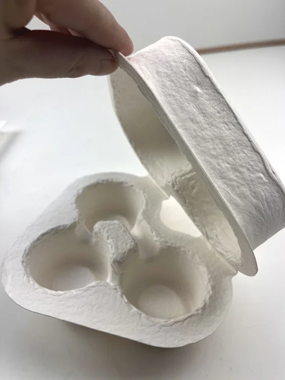 Eco  Friendly  Biodegradable Molded Pulp Products the thermoformable trays  plastic replaced insert Storage package  box