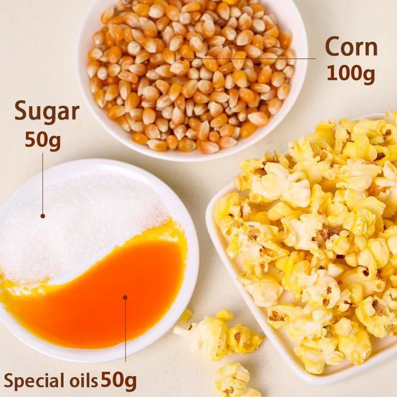 Northeast China DIY yellow popcorn corn healthy and nutritious leisure snack pop corn