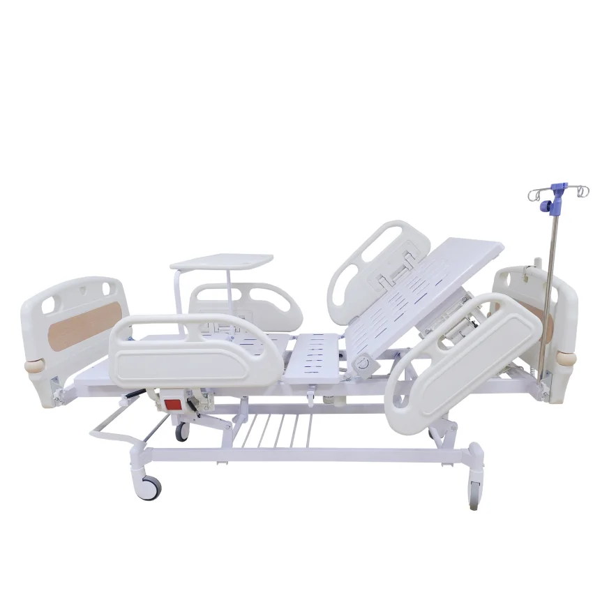 High quality medical general ward electric three functions hospital nursing bed for patient use