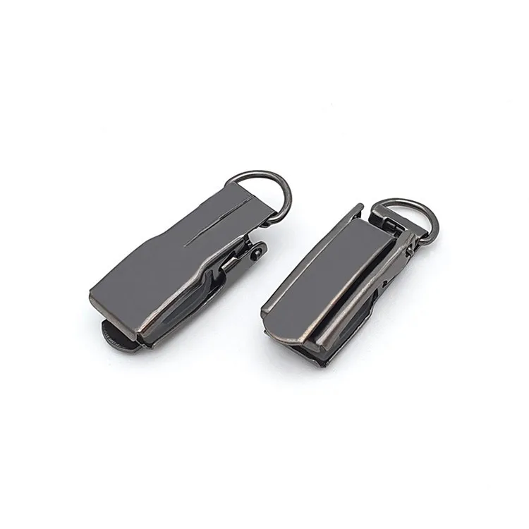 Black 10mm D Ring Metal Suspender Clip Bed Sheet Clip