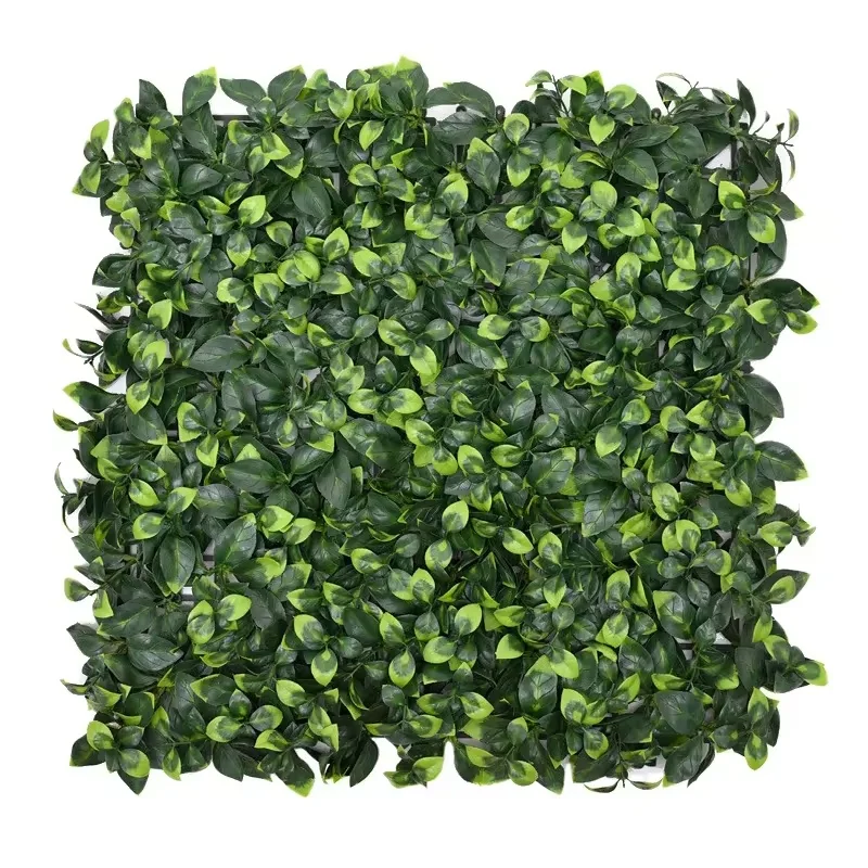 Simulated plant wall decoration fire retardant artificial green plant wall lawn turf background wall
