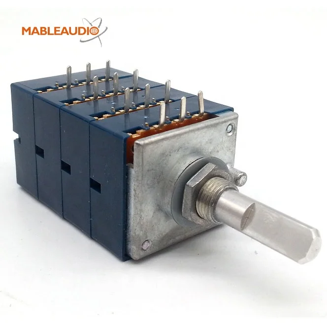 MAPT0318 50KAx4 ALPS gang pot audio potentiometer for amplifier/alps potentiometer