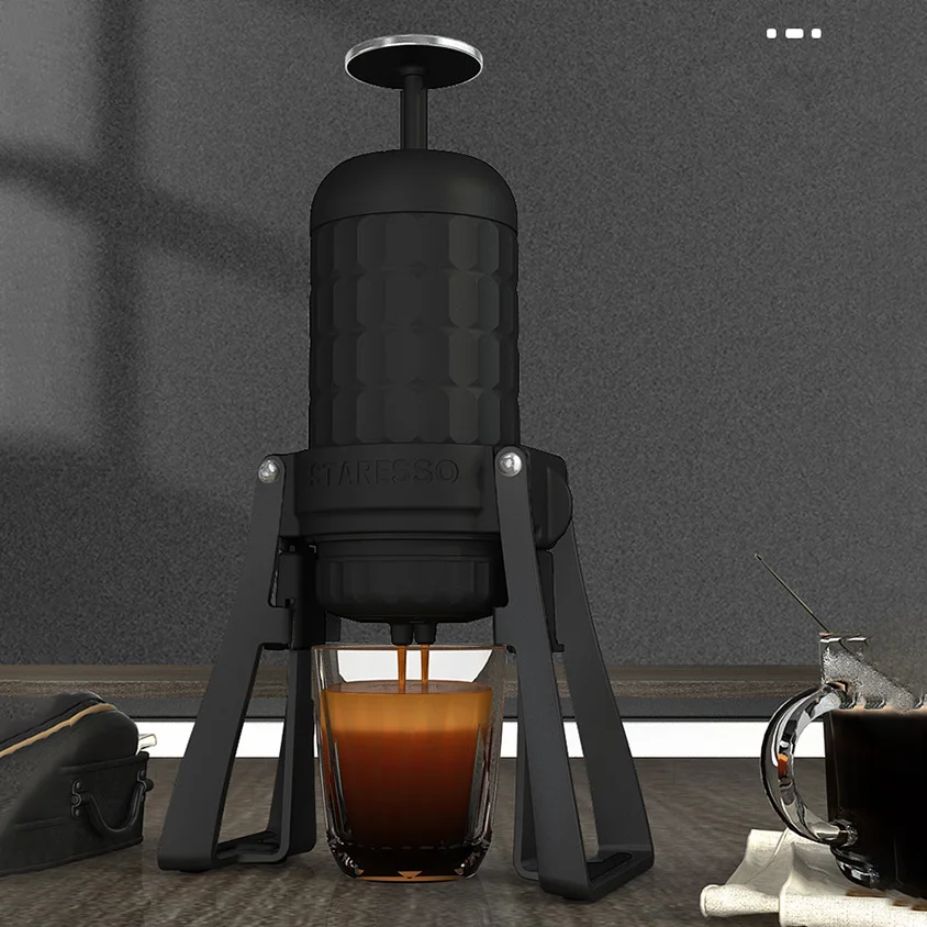 Star grain coffee machine three-generation manual portable coffee mini coffee maker capsule