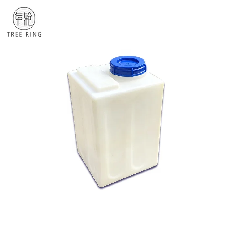 40L 60L 80L 100L 120L Rotational molding Poly Rectangular Caravan water Storage Tank With Drain for moving Car