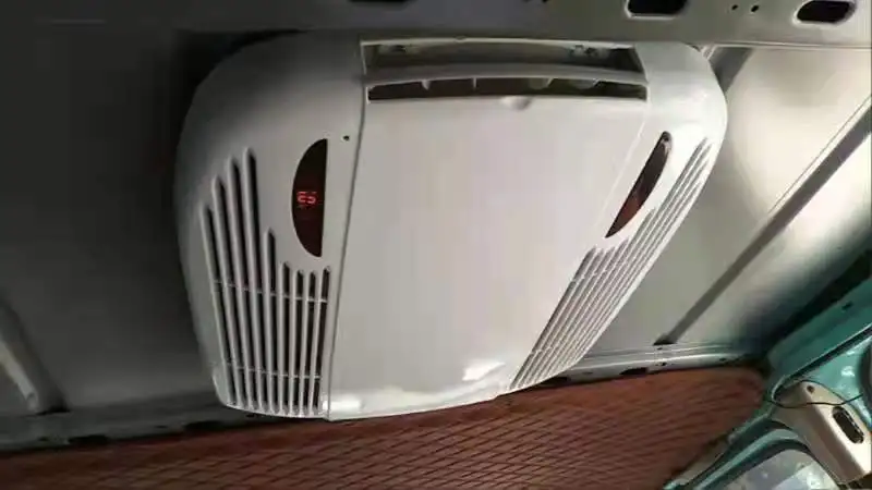 Rv кабины грузовика 12v/24V DC заряжатель автомобиля Парковка кулер на крыше Портативный кондиционер воздуха для campervan