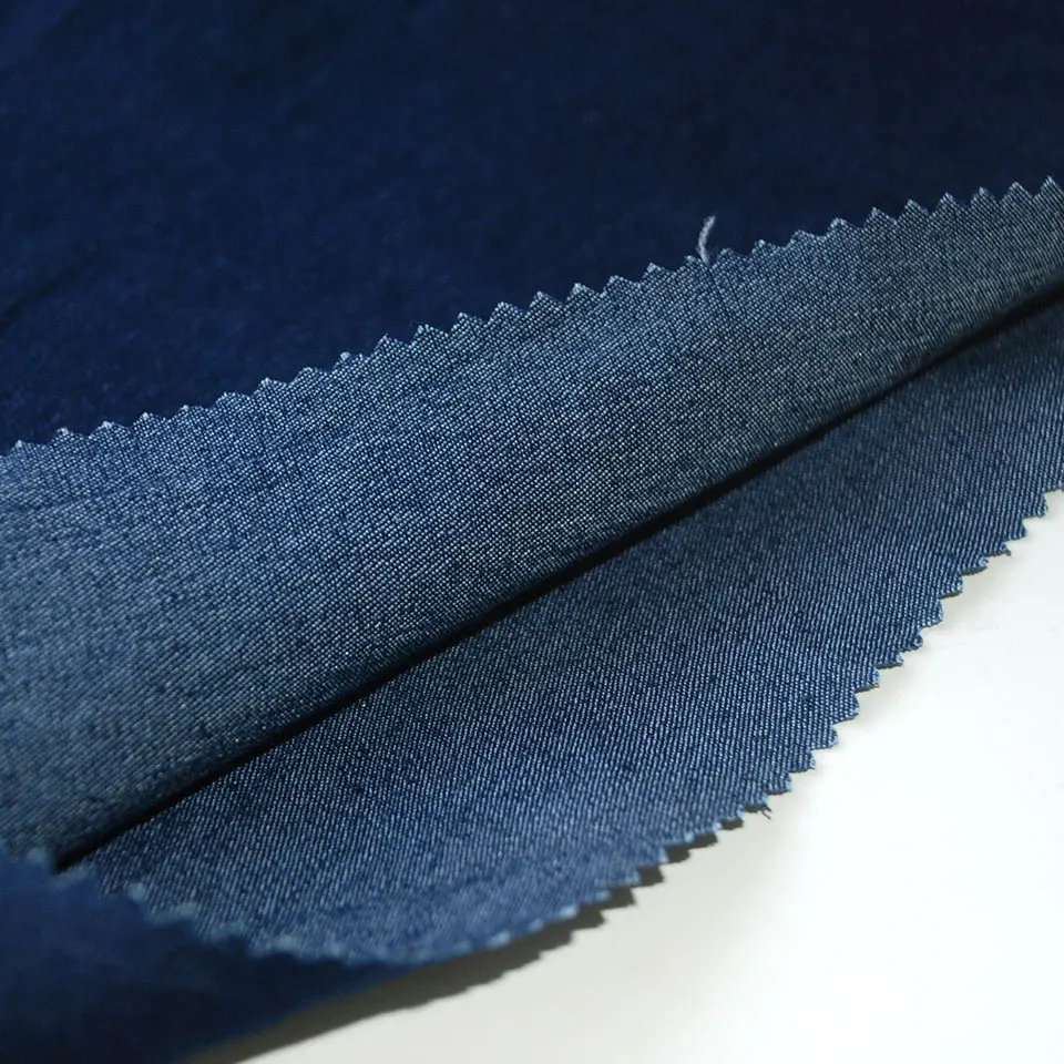 
Nice prices three colors stretch polyester cotton denim fabric for pants coats 