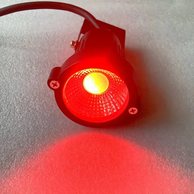 6 Вт 9 IP65 уличный водонепроницаемый Rgb многоцветный Ландшафтный садовый свет Светодиодный точечный светильник с радиочастотным пультом дистанционного управления