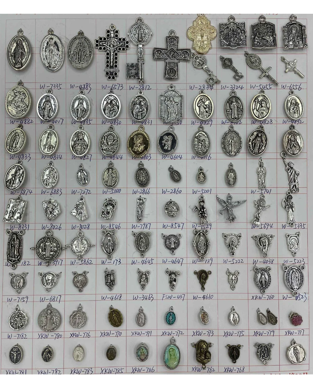 25x16mm  Guardiah Angel Italy & St.Michael  Pendant Medal for Jewelry Necklace Making