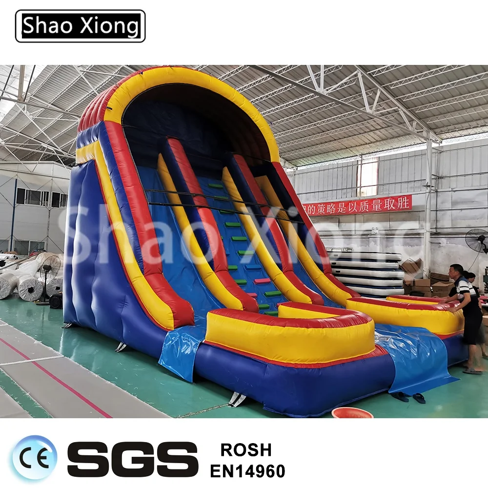 New Design Large Inflatable Slide , Water Wet Slide Inflatable for Sale Water Park