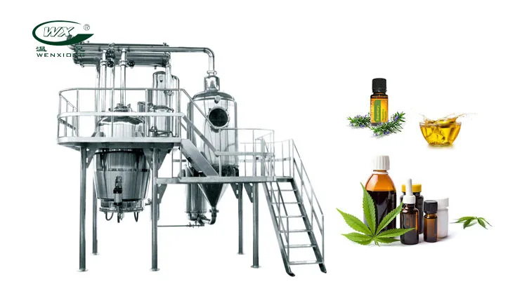 Ethanol Extractor Hexane Butane Solvent Extraction Machine Essential Oil Extraction Equipment