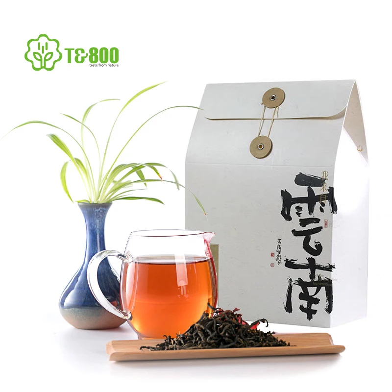 Yunnan High Fragrance Black Tea Leaves Dianhong Loose Leaf Tea Black for Bubble Milk Tea Honey Flavour Black Dian Hong