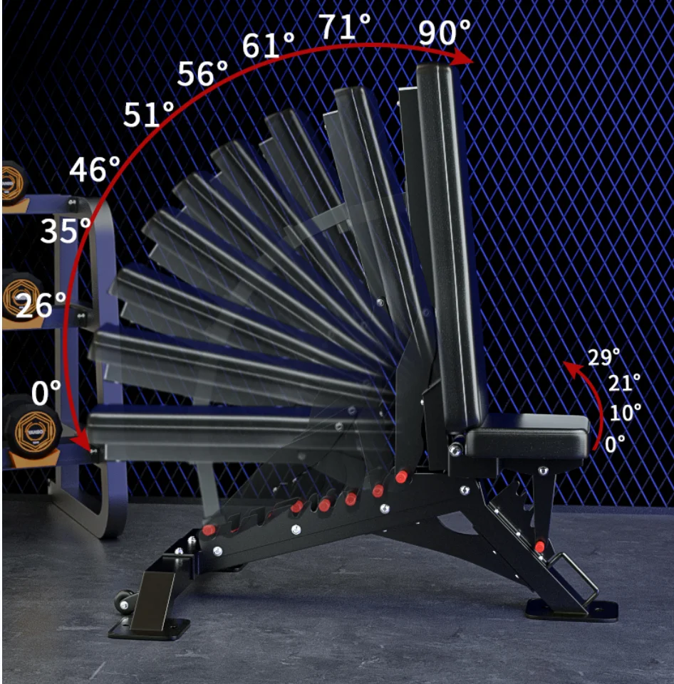 2022 high quality professional dumbbell stool fitness equipment commercial bench