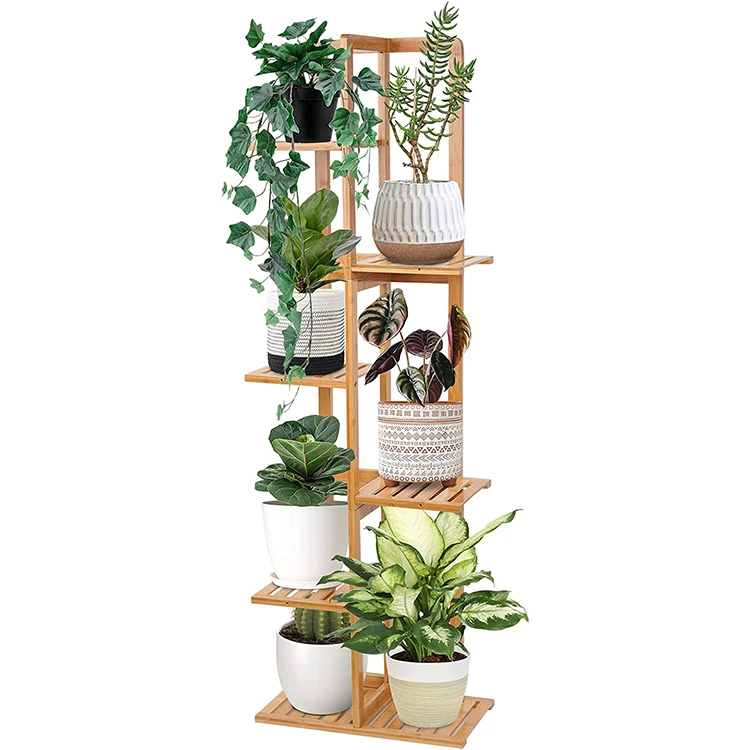 Last Longer High Quality 100% High-Quality Bamboo Bicycle Plant Stand