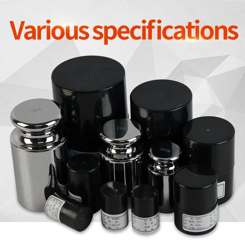 NVK M1 Calibration Standard Stainless Steel Balance Unit Weight Stainless Steel Calibrated Steel Weights