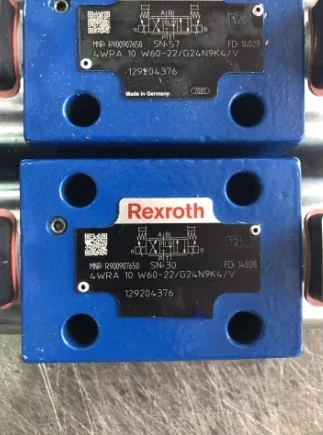 Пропорциональный направленный клапан Rexroth R900902097 4WRA10E60-22/G24N9K4/V R900907650 4WRA10W60-22/G24N9K4/V новый оригинальный