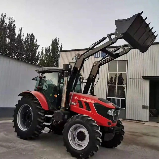 Mini/Small New Tractors For Agriculture with Front Loader Tractor Implements, Equipment, Attachments for Farm
