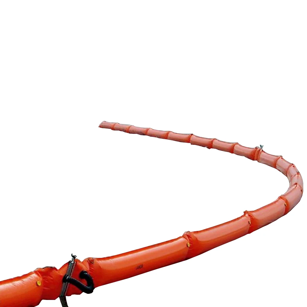 per section oil spill containment boom pvc oil containment boom good vertical stability oil containment boom