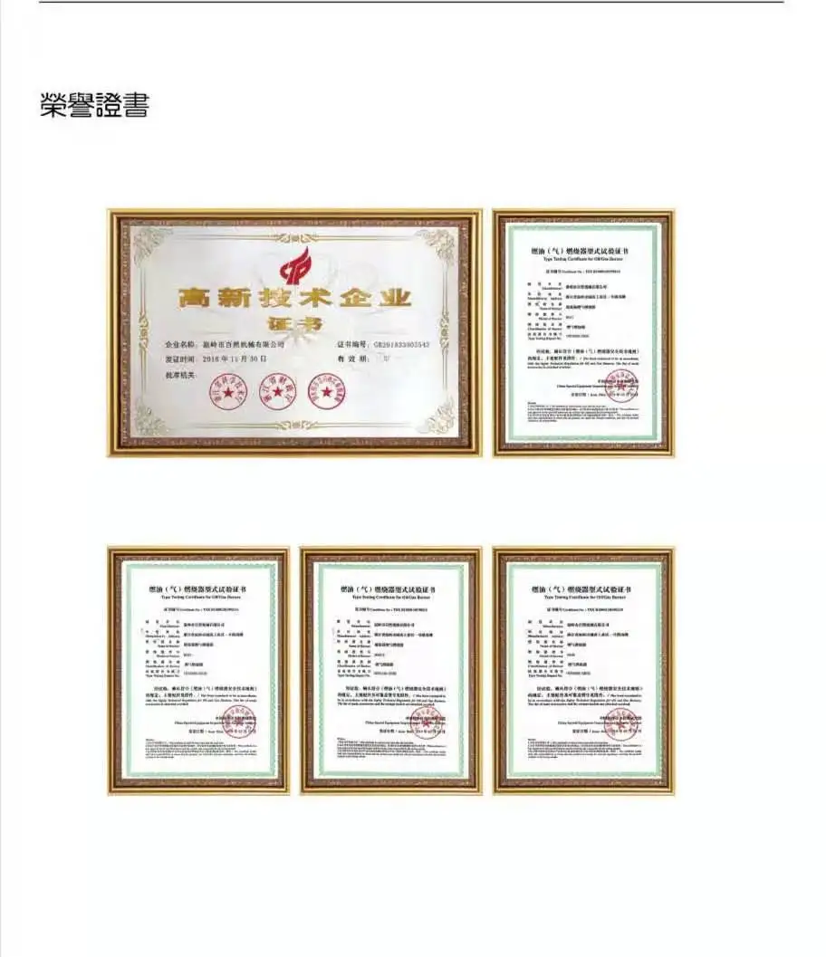 BAIRAN BURNER LIGHT OIL BURNER B100T