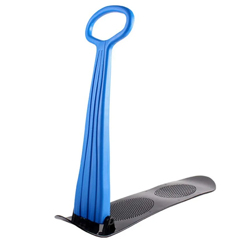 Новинка, распродажа, складные раздвижные лыжные сноубордические портативные Санки для катания на коньках, зимние уличные игры с рукояткой, товары для катания на лыжах