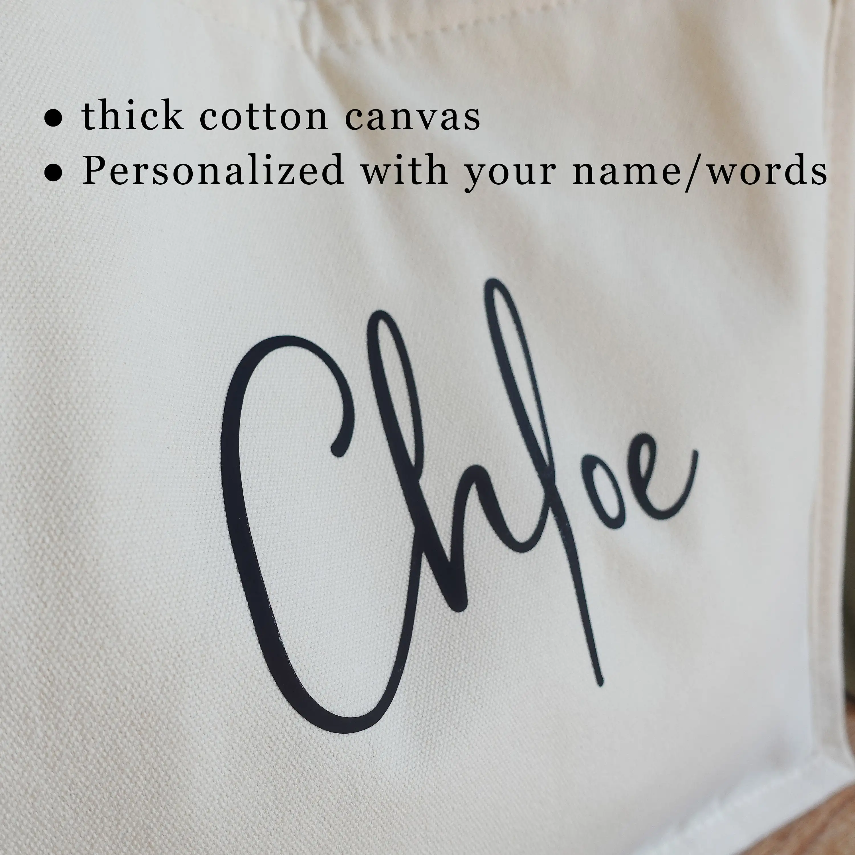 eco friendly custom logo personalized Initial laminated cotton Canvas Beach Bag Monogrammed name Gift Tote Bag for Women
