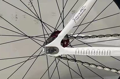 Factory Sale Black White Blue Grey Yellow Adults Fixed Gear Bike Bicycle Aluminium Fixie Frame Fixed Gear Bike
