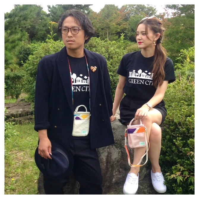 High Quality Waterproof Art Branded Women Cross Body Bag from Japan