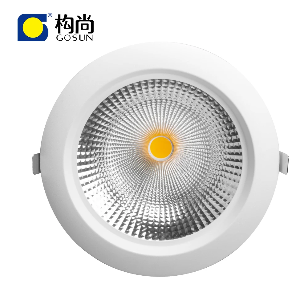 8 inch 230mm 90W cob recessed led retail downlight
