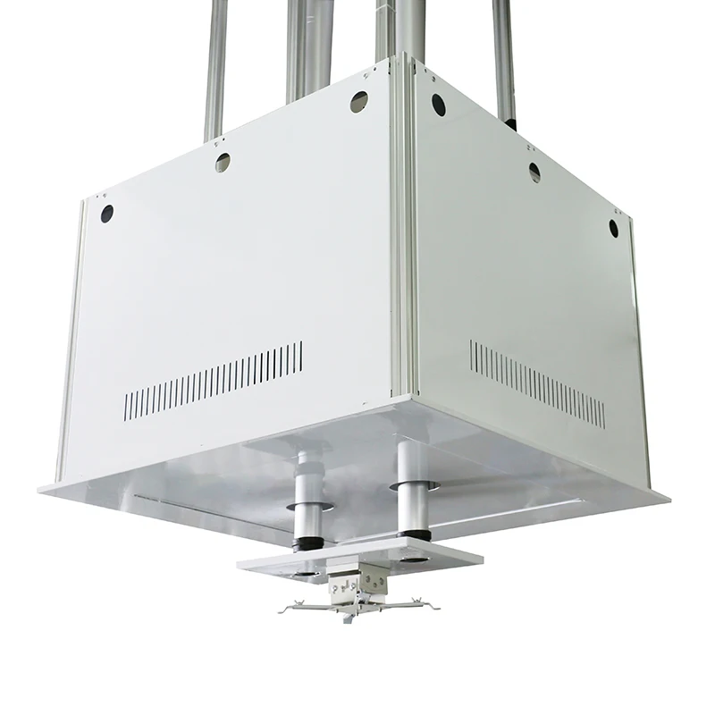 Моторизованная камера с креплением проектора потолочная двойная дверь скрытые провода электрический проектор подъем моторизованный потолочный проектор лифт