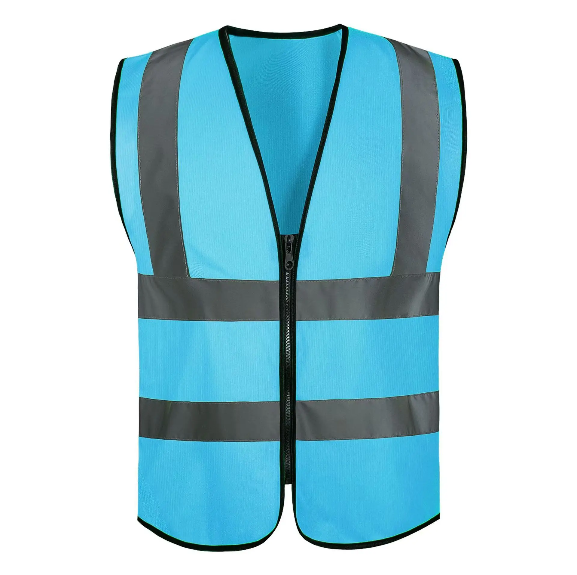 HBC High Visibility Security Clothing for running Polyester hi viz Work Road Construction Safety Reflective Vest
