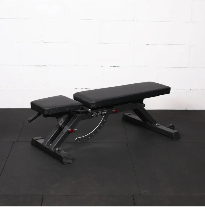 Adjustable Fitness X-020-2104 Gym Equipment Sit-Up Bench with Flat Workout for Home & Commercial Use