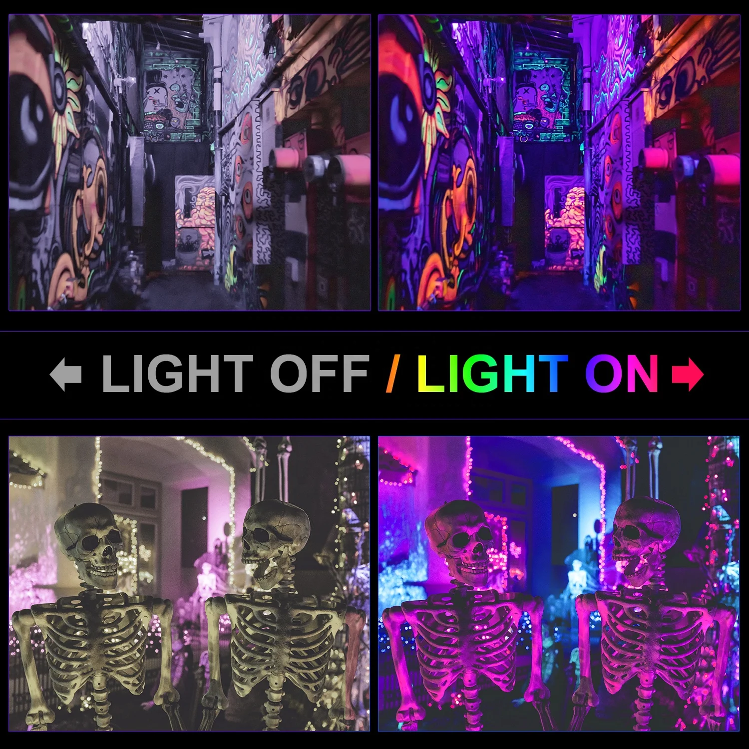 Us Stock UV Flood Light 80w 100w 150w Stage Party Dj Portable Disco Lights Led Uv Black Lights