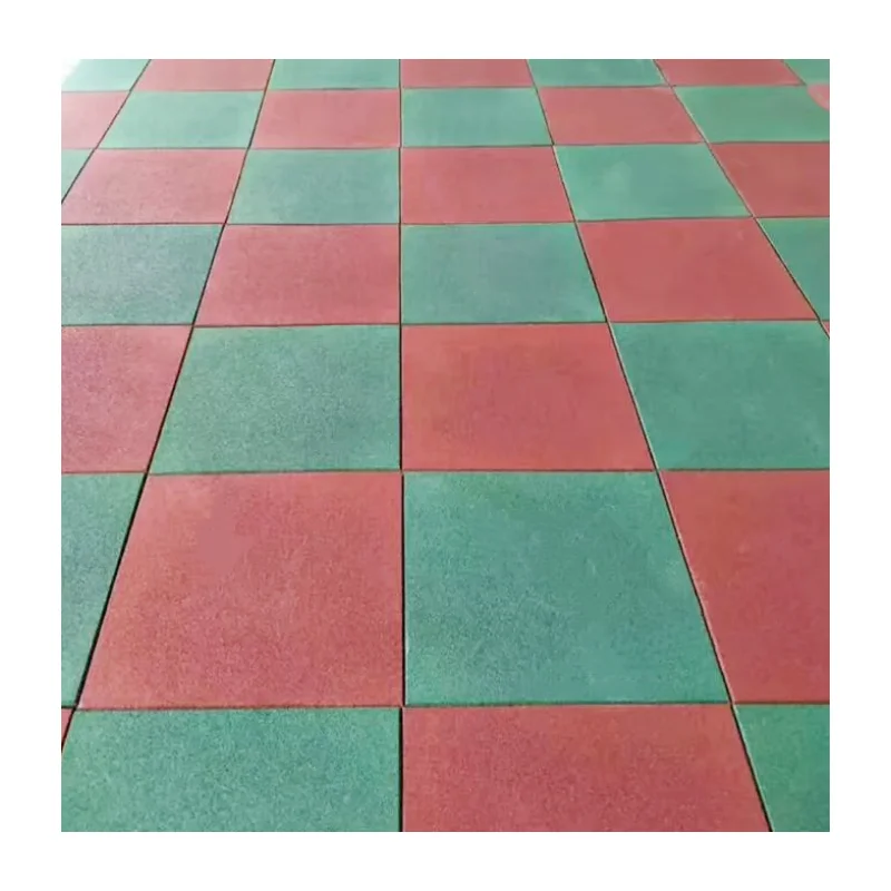School Playground Non Slip Kids Play Area Exterior Rubber Flooring Tiles