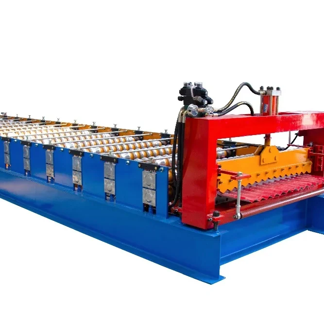 Automatic Metal Roof Tile Making Machine roll forming machine made in china