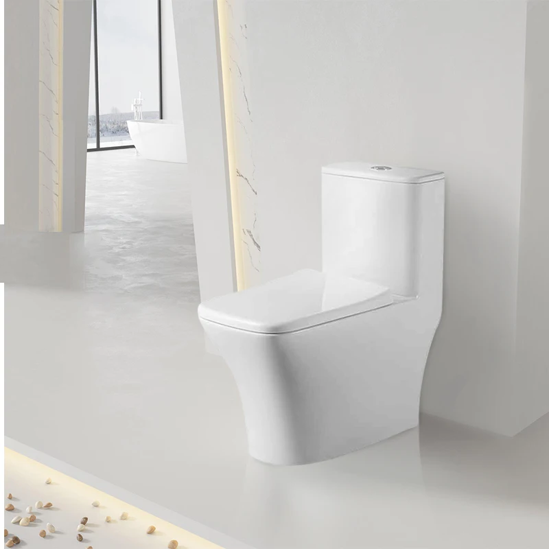 Washdown Commode One piece Wc Toilet Set Sanitary Wares Bathroom Water Closet Ceramic Asian Toilets