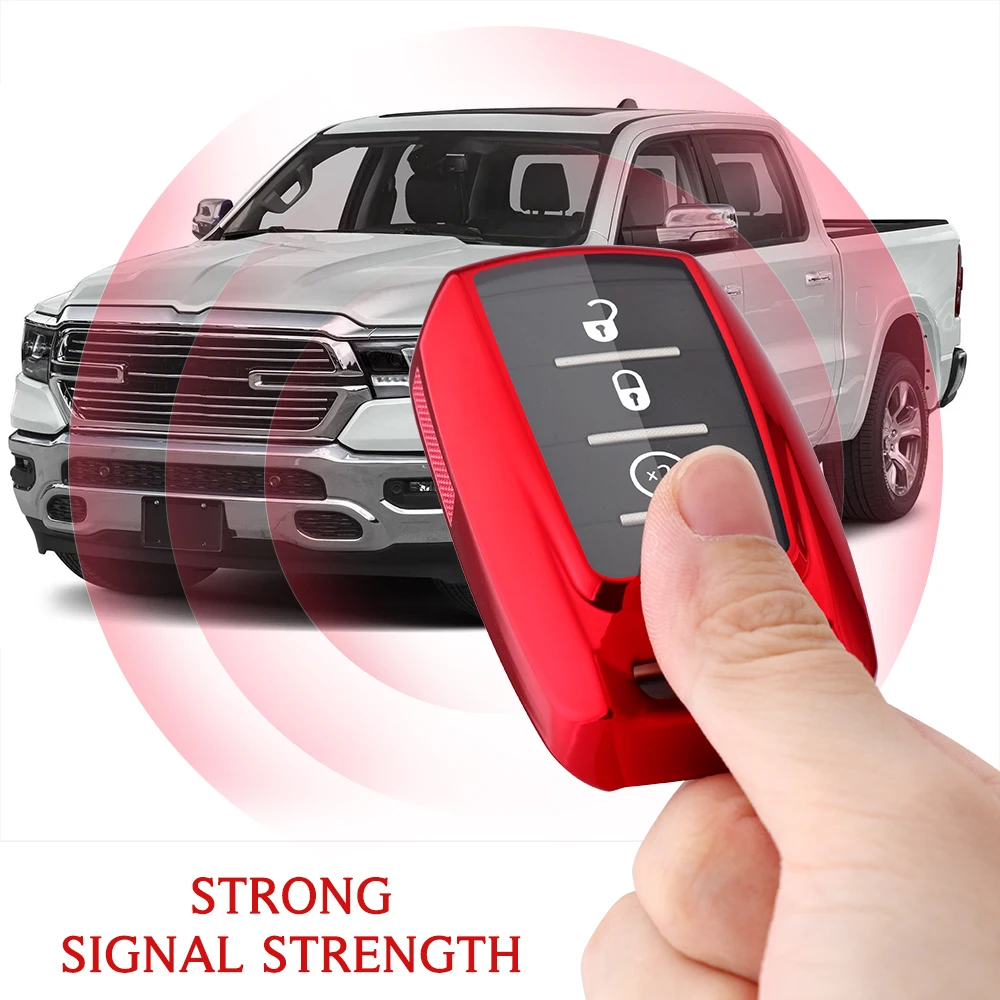 car ket case for dodge key cover durango shell Dodge Ram 1500 TPU  bag Smart Remote Key cover