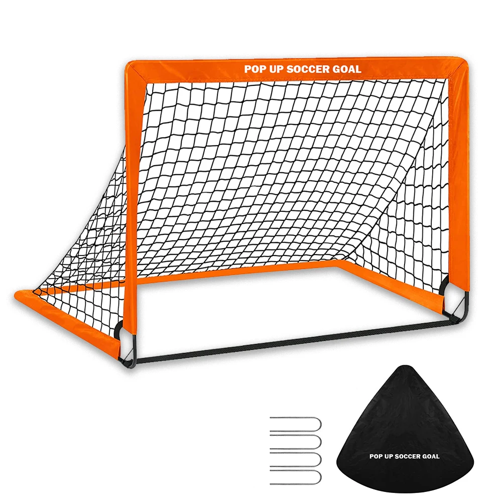 Outdoor Mini Folding Portable Pop Up Soccer Goal For Kids Practice Football Soccer Training Equipment Indoor Soccer Accessories