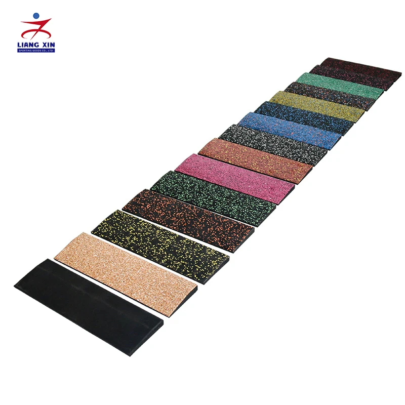 Безопасный без запаха резиновый коврик для пола в спортзале помещений или игровой площадки