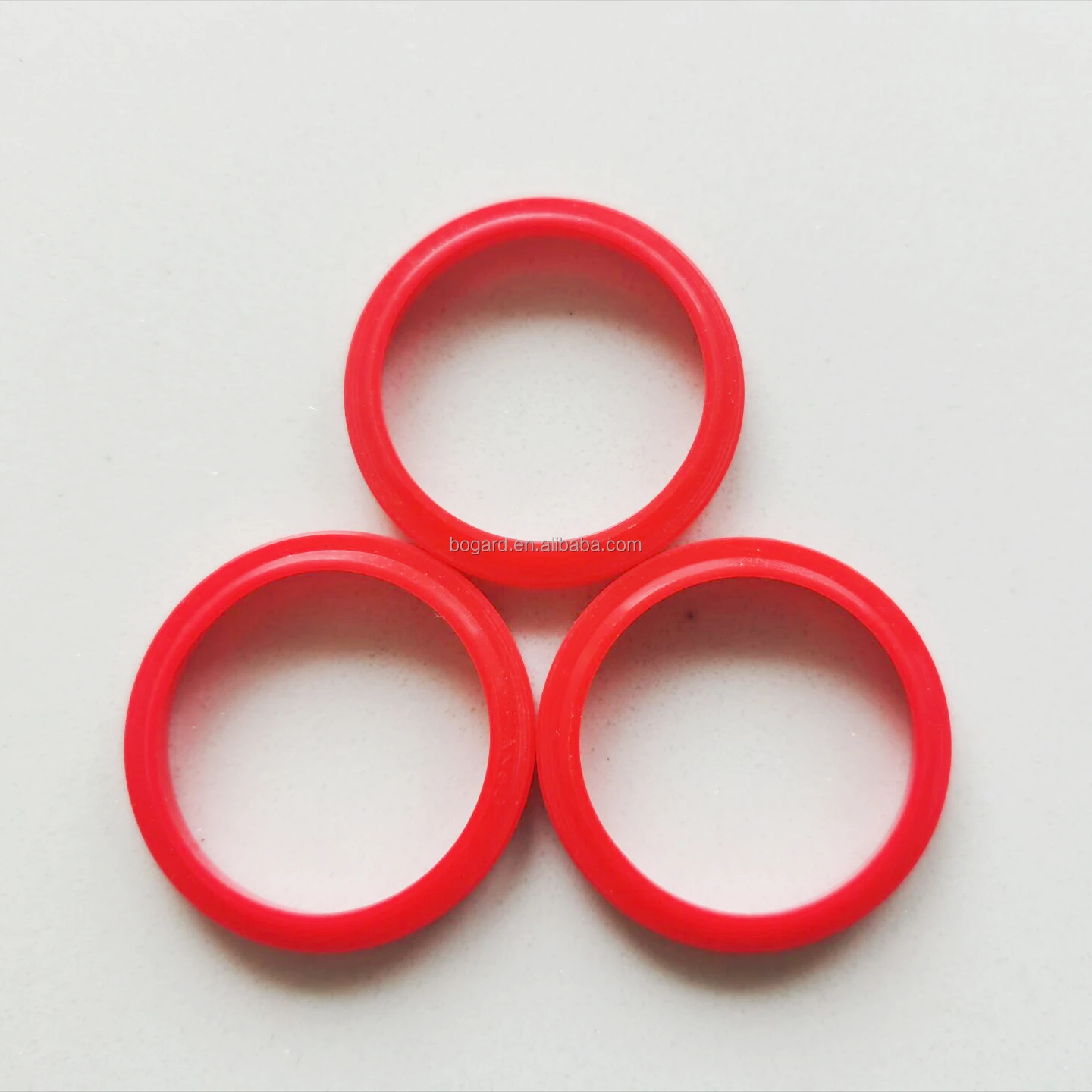 Waterproof Custom and standard EPDM Poly Urethane NBR Nitrile FKM Silicone FVMQ rod seal u cup ring