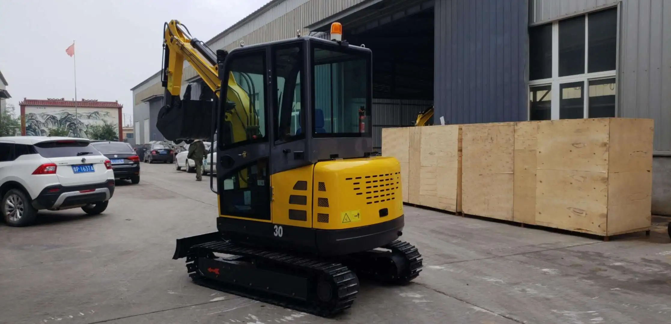 mini excavator 3.5 ton 1ton Euro 5 CE EPA engine small excavator mini excavator factory price