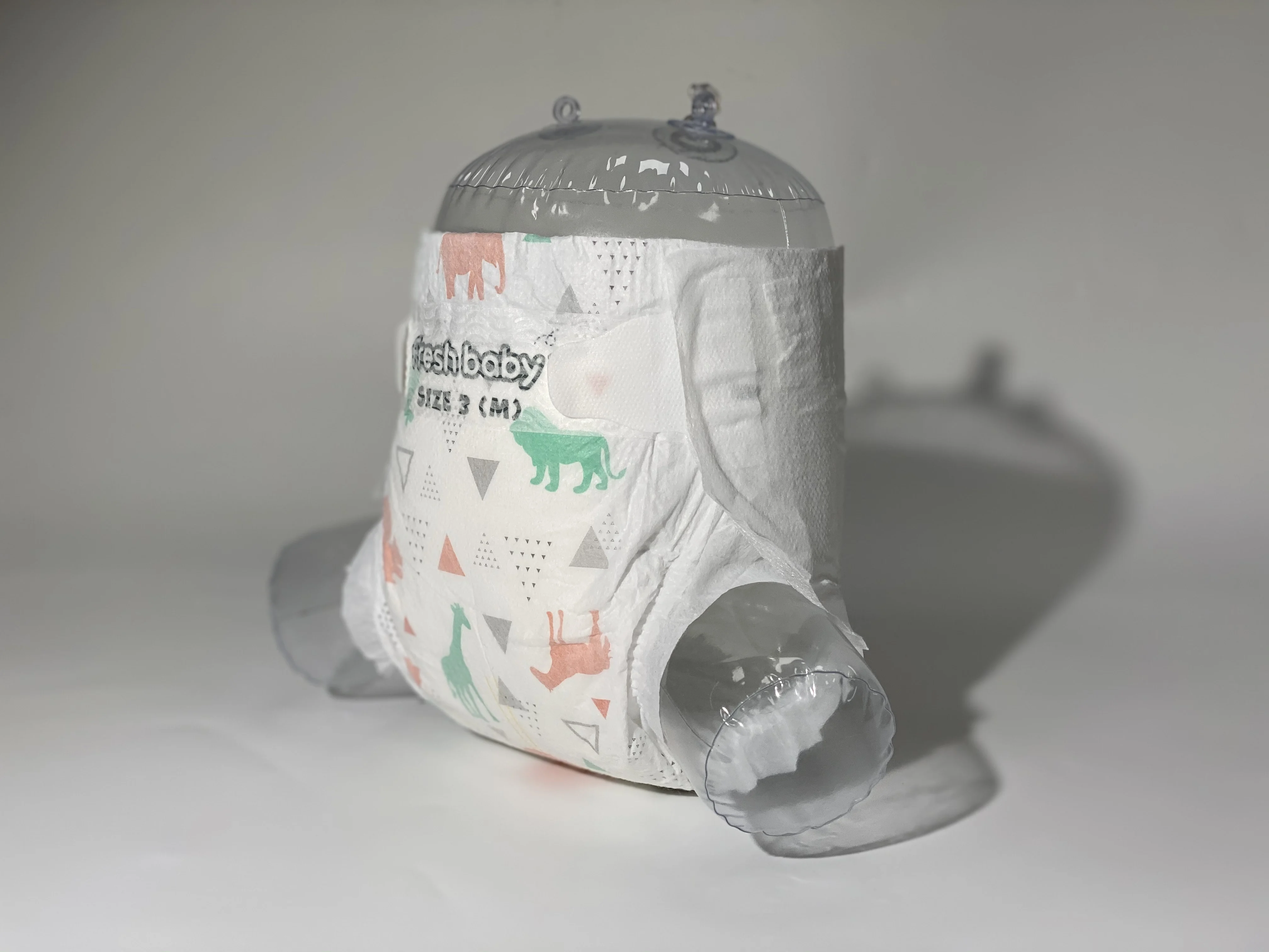 Baby Supplies Products New Technology OEM disposable baby diapers with double absorbent core