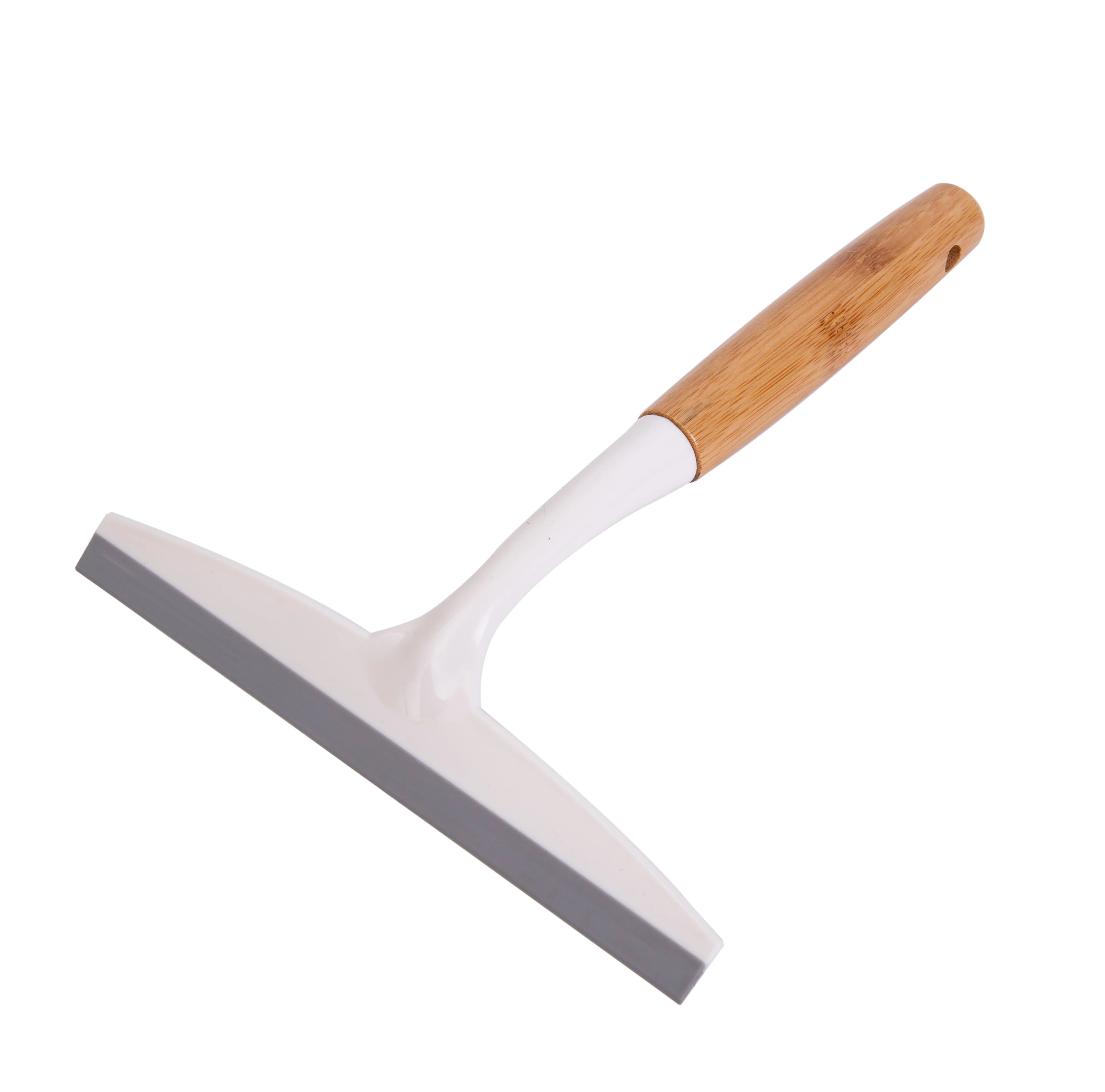 New Design Eco-Friendly Wooden Handle Glass Squeegee for Window Mirror and Windshield